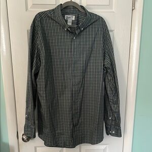 Duluth Trading Co. - XLT Men's Green Plaid Shirt